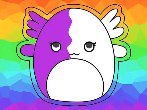 Squishmallow Coloring Book browser game