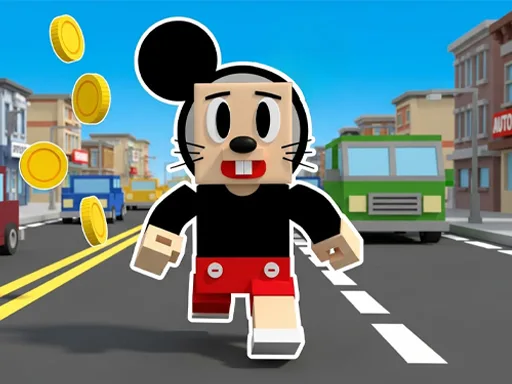 Mickey Run Adventure Game browser game