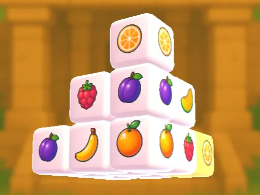 Mahjong Fruit 3D browser game
