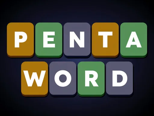 Pentaword browser game