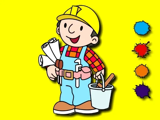 Bob the Builder Coloring browser game