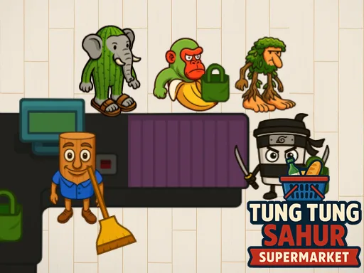 Tung Tung Sahur Supermarket browser game