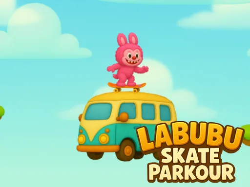 Labubu Skate Parkour browser game