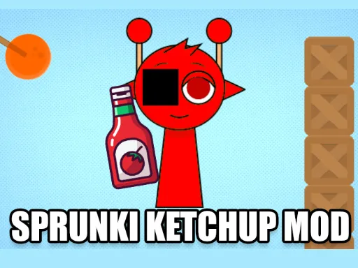 Sprunki Ketchup Mod browser game