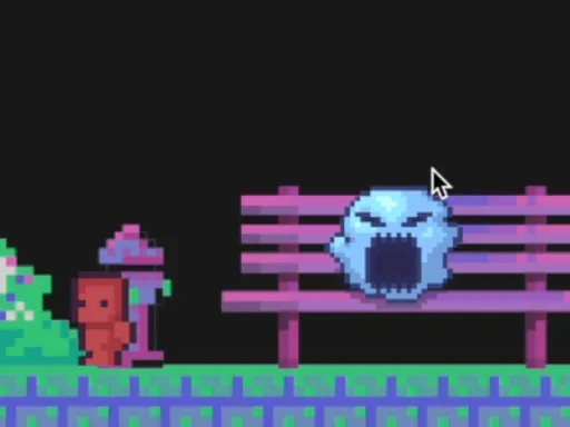 Slime Rain browser game