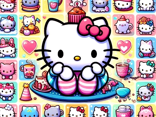 Cute Kitty Memory Challenge browser game