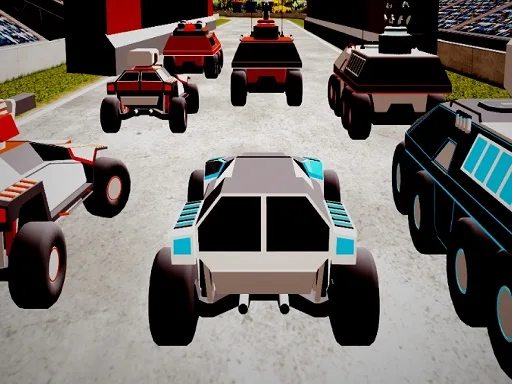 Mad Car Drive Future Racing browser game