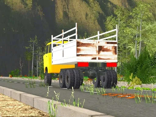Impossible Cargo Truck Driver 2025 browser game