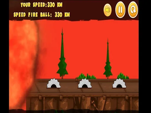 Lava Chase browser game