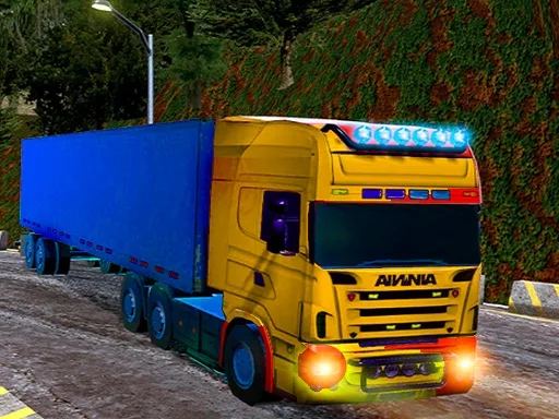 Cargo Truck simulator 2025 browser game