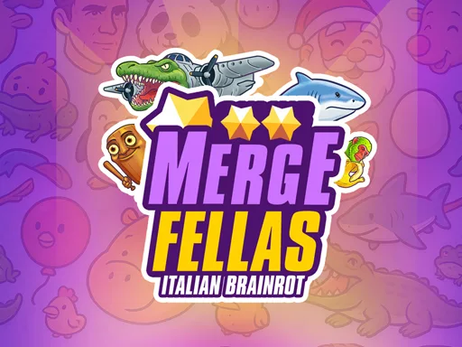 Merge Fellas Italian Brainrot browser game