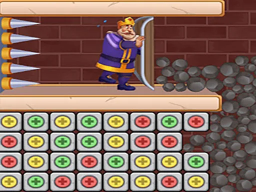 Princess Rescue Fruit Connect browser game