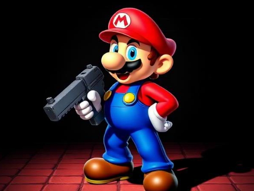 Mario 3D Shooter browser game