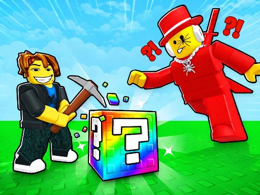 Break a Lucky Blocks: Catch Brainrots browser game