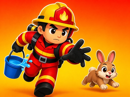 Rescue Rush: Wildfire browser game
