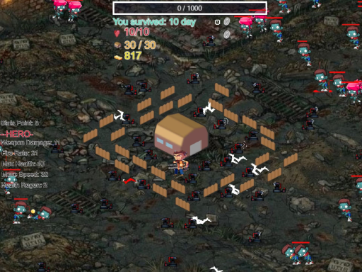 Terrifying Zombies: Tower Defense 1 Game browser game