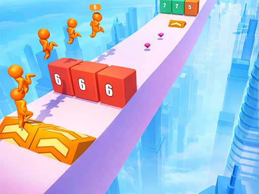 Cube Minion Rush browser game