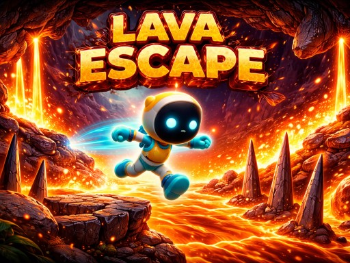 THE LAVA ESCAPE browser game