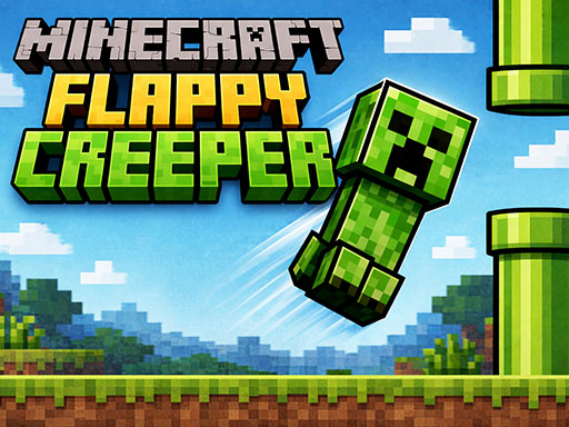 Minecraft Flappy Creeper browser game