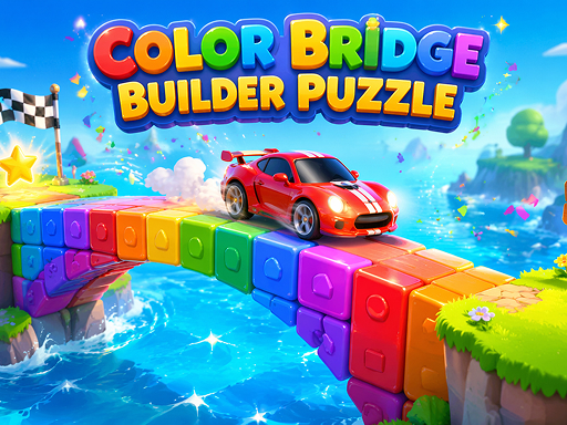 Color Bridge Builder Puzzle browser game