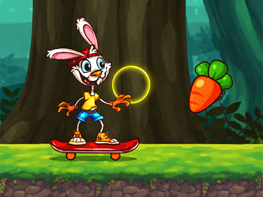 Rabbit Skater Game browser game