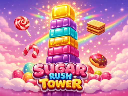 Sugar Rush Tower browser game