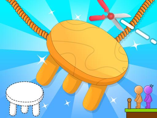 Seat Puzzle Cut The Rope browser game