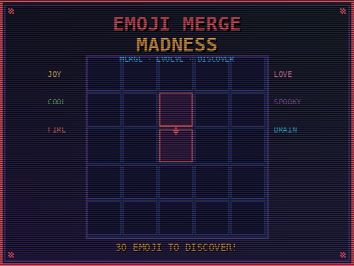 EMOJI MERGE MADNESS browser game