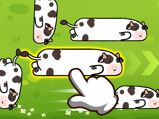 Cow Jam Farm puzzle browser game