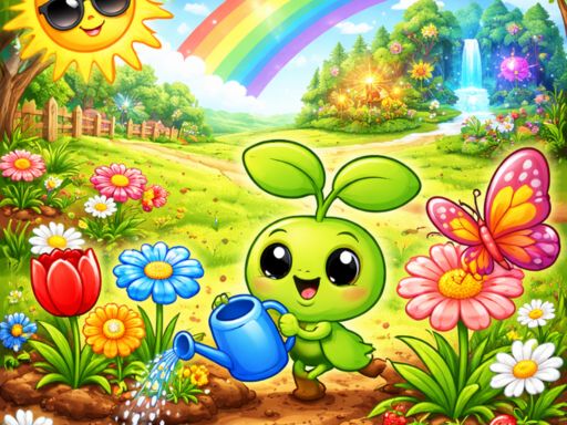 Garden Brain Learn Grow! browser game