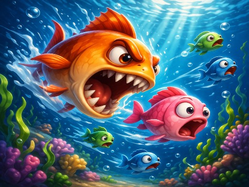 Fishy Feast browser game
