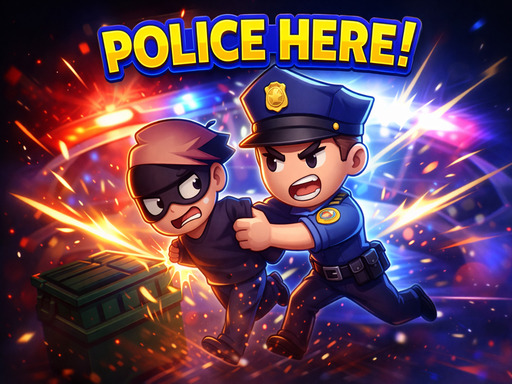 Police Here browser game