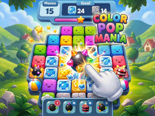 Color Pop Mania browser game