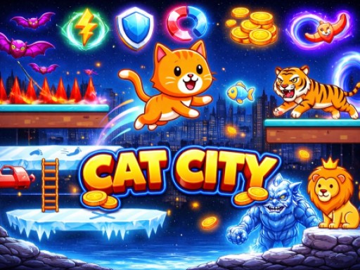 CAT CITY browser game