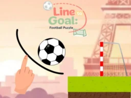 Line to Goal : Draw The Path browser game