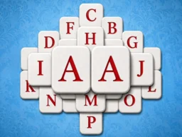 Alphabet Mahjong browser game