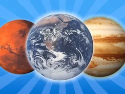 Merge the Planets: 2048! browser game