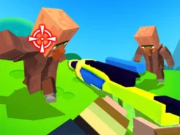 Craft Man Vs Giant TNT browser game
