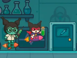 Kitty Kuro Lab Escape browser game