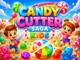 Candy Cutter Saga Kids browser game