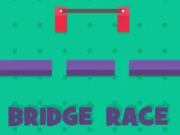 Bridge Race Test of Precision browser game