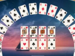 Crescent Solitaire browser game