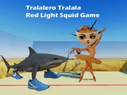 Tralalero Tralala Red Light Squid Game browser game