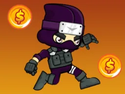 Ninja Escape 2D browser game