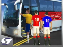 Bus Transport Footbal Players browser game