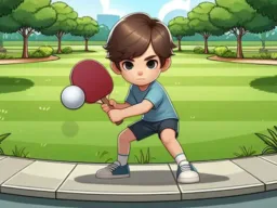 Boy Ping Pong browser game