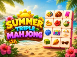 Summer Triple Mahjong browser game