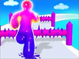 Blob Dash Endless Runner browser game