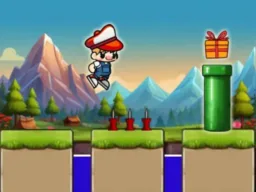 Mighty Run 2D browser game