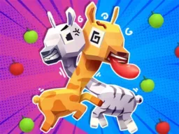 Giraffe Battle Io browser game